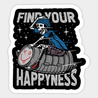 happyness Sticker